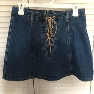 Jean skirt